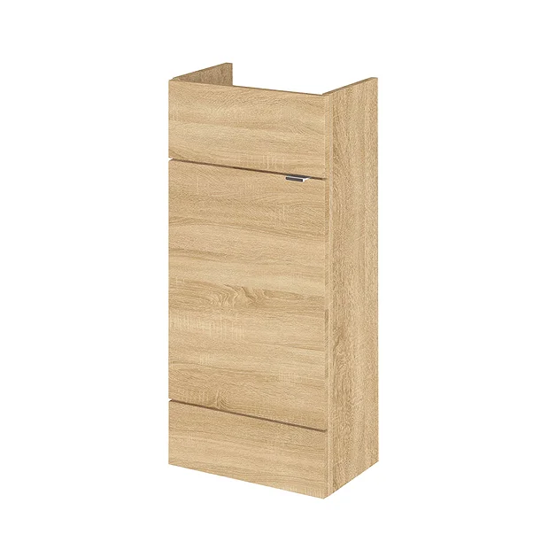 Hudson Reed 400x255mm Natural Oak Compact Vanity Unit 2 Hudson Reed 400x255mm Natural Oak Compact Vanity Unit - Image 2
