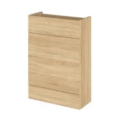 Hudson Reed 600x255mm Natural Oak Compact WC Unit -Default Template 3 off347 l