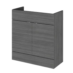 Alternative view of Hudson Reed 800x355mm Grey Avola Full Depth Vanity Unit