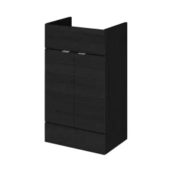 Alternative view of Hudson Reed 500x355mm Hacienda Black Full Depth Vanity Unit