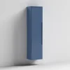 Nuie Elbe Satin Blue Wall Hung Tall Unit