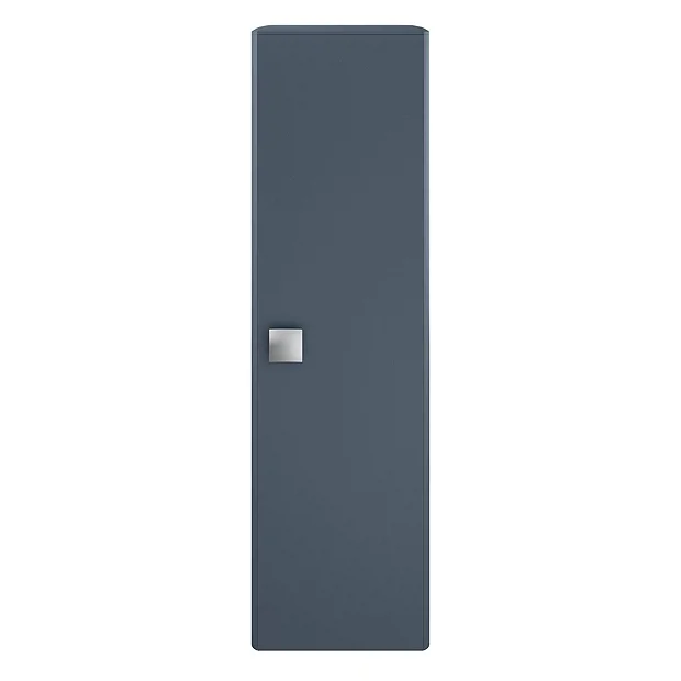 Hudson Reed Sarenna 350mm Wall Hung Tall Unit - Mineral Blue 2 Hudson Reed Sarenna 350mm Wall Hung Tall Unit - Mineral Blue - Image 2
