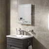 Sensio Furniture Lighting Solution Sensio Nyla LED Mirror With Integrated Glass Shelf, Demister Pad & Shaving Socket