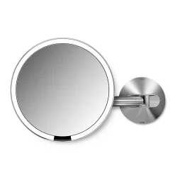 Simplehuman Rechargeable Wall Mounted 20cm Cosmetic Sensor Mirror -Default Template 3 st3002 d1
