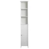 Victorian Plumbing Tongue And Groove Tall Storage Unit - White