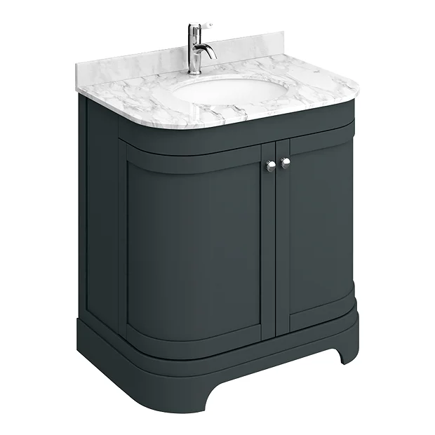 The Period Bathroom Company Period Bathroom Co. White Marble Splashback For Vanity Basin Top 1 The Period Bathroom Company Period Bathroom Co. White Marble Splashback For Vanity Basin Top