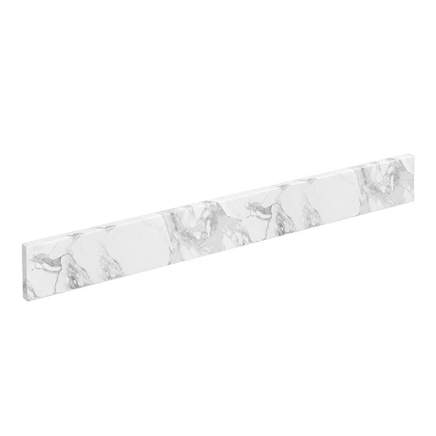 The Period Bathroom Company Period Bathroom Co. White Marble Splashback For Vanity Basin Top 2 The Period Bathroom Company Period Bathroom Co. White Marble Splashback For Vanity Basin Top - Image 2