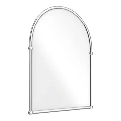 Chatsworth Traditional 673 X 490mm Arched Mirror - Chrome