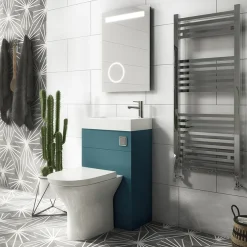 Victorian Plumbing Toronto 500x700mm LED Mirror Incl. Magnifying + Anti-Fog Demist & Shaving Socket