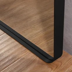 Venice Black Frame 500 X 750mm Rectangular Mirror -Default Template 3 venbf5075 d1