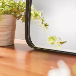 Venice Black Frame 500 X 750mm Rectangular Mirror -Default Template 3 venbf5075 d2