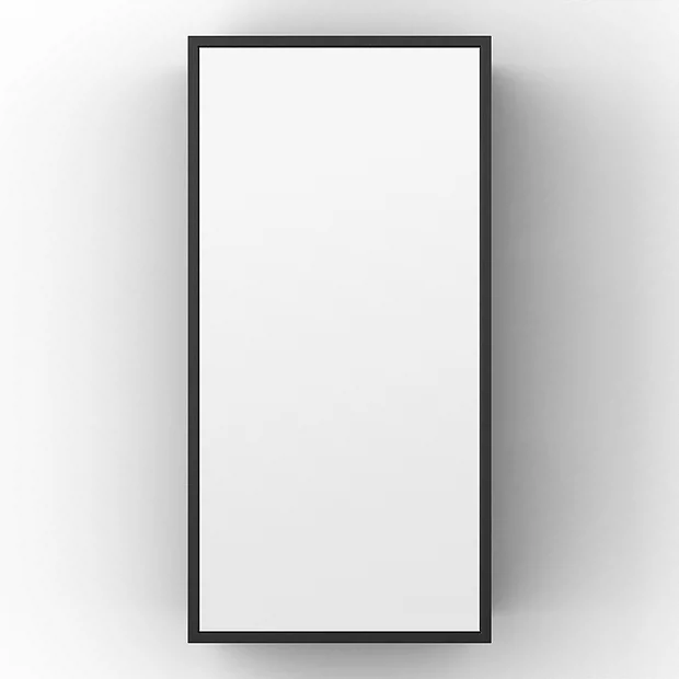 Venice Black 300 X 600mm Mirror With Open Shelves 3 Venice Black 300 X 600mm Mirror With Open Shelves - Image 3