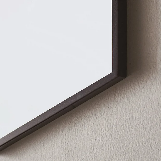 Venice Black 800 X 1000mm Rectangular Mirror 3 Venice Black 800 X 1000mm Rectangular Mirror - Image 3