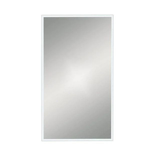 Venice White 500 X 800mm Rectangular Mirror 2 Venice White 500 X 800mm Rectangular Mirror - Image 2