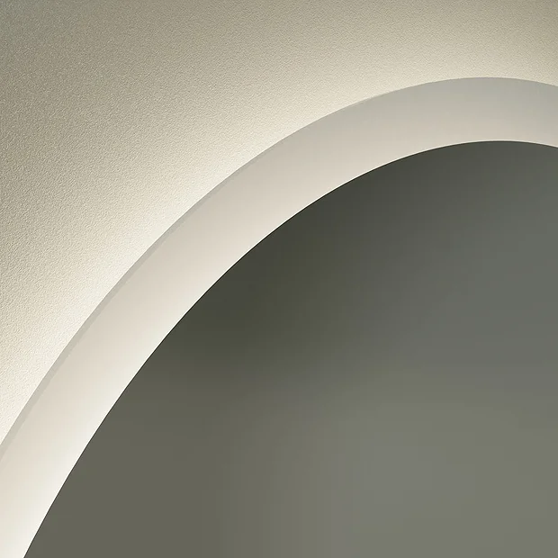 Venice 600mm Round LED Illuminated Anti-Fog Bathroom Mirror 5 Venice 600mm Round LED Illuminated Anti-Fog Bathroom Mirror - Image 5