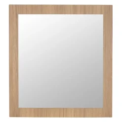 Alternative view of Valencia Naturale Oak Effect Framed Mirror 650 X 700mm