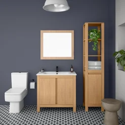 Valencia Naturale Oak Effect Tall Unit