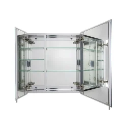 Croydex Newton Double Door Bi-View Mirror Cabinet With FlexiFix -Default Template 3 wc102069 d2