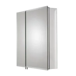Alternative view of Croydex Newton Double Door Bi-View Mirror Cabinet With FlexiFix