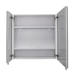Croydex Wellington Double Door Bi-View White Steel Mirror Cabinet With FlexiFix 6 Croydex Wellington Double Door Bi-View White Steel Mirror Cabinet With FlexiFix -Default Template 3 wc102122 d1