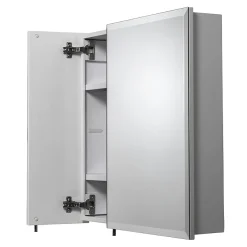 Croydex Wellington Double Door Bi-View White Steel Mirror Cabinet With FlexiFix 7 Croydex Wellington Double Door Bi-View White Steel Mirror Cabinet With FlexiFix -Default Template 3 wc102122 d2