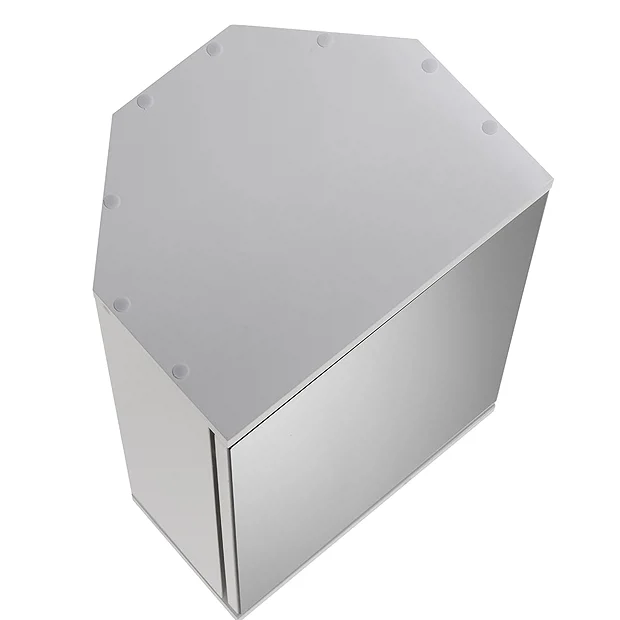 Croydex Simplicity Single Door Corner Cabinet 3 Croydex Simplicity Single Door Corner Cabinet - Image 3