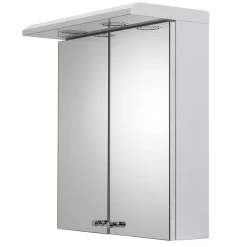 Croydex Shire 2 Door Mirror Cabinet With Light & Shaver Socket - White -Default Template 3 wc267222eai1