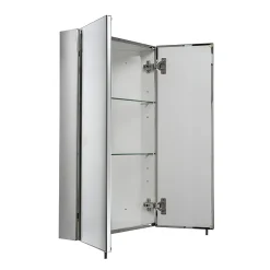 Croydex Avisio Double Door Stainless Steel Corner Mirror Cabinet 9 Croydex Avisio Double Door Stainless Steel Corner Mirror Cabinet -Default Template 3 wc766105 d3
