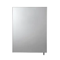 Croydex Avon Single Door Stainless Steel Mirror Cabinet
