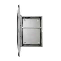 Croydex Tay Oval Mirrored Door Cabinet -Default Template 3 wc870105 d2