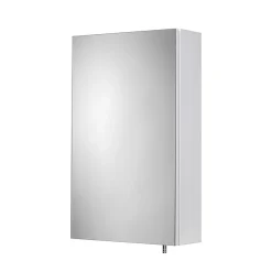 Croydex Dawley White Steel Single Door Mirror Cabinet With FlexiFix -Default Template 3 wc930022 d2